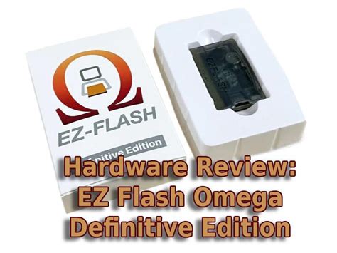 Hardware Review: EZ Flash Omega